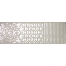 Плитка 10*30 Esencia Relieve Crema Brillo